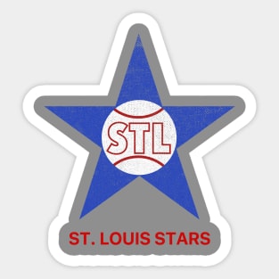 Early Black Baseball St Louis Stars Sticker